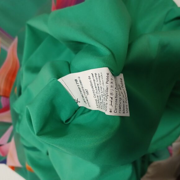 Shein Maxi Dress Women’s Size L Multicolor Deep V Neck Backless Halter - Picture 8 of 8